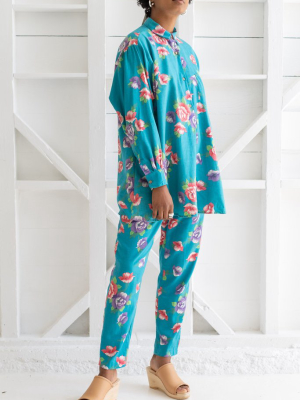 Kenzo Turquoise Floral Set