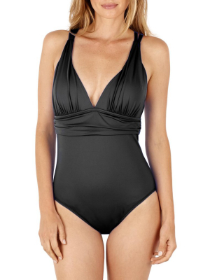 Solid Plunge One Piece