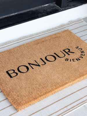 Bonjour Doormat