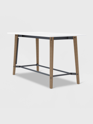 36"x72" Della Rectangle Bistro Table - Olio Designs