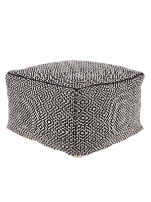 Jaipur Living Merida Loranca Outdoor Pouf