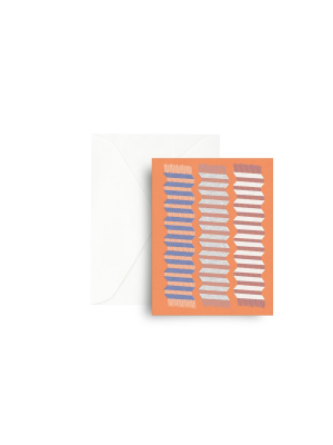 Mezzaluna Studio Greeting Card - Weaving