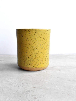 Speckled Stoneware Sipper Set - Mustard