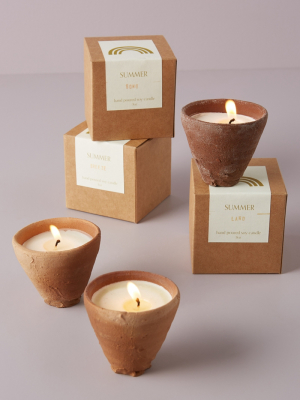Catherine Rising Summer Terracotta Candle