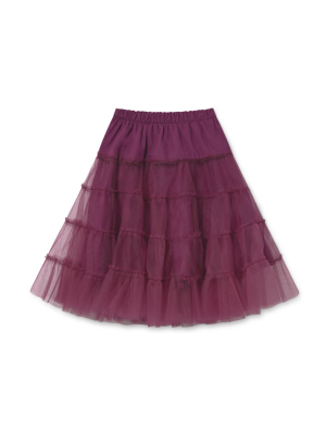 Little Creative Factory Sestina Mini Skirt - Garnet