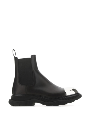 Alexander Mcqueen Chunky Sole Chelsea Boots