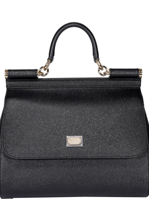 Dolce & Gabbana Sicily Medium Shoulder Bag