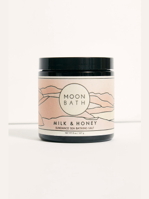 Moon Bath Milk + Honey Sundance Sea Bathing Salt