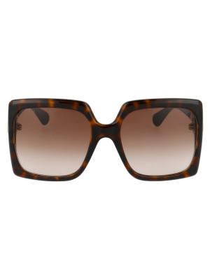 Gucci Eyewear Square Frame Sunglasses