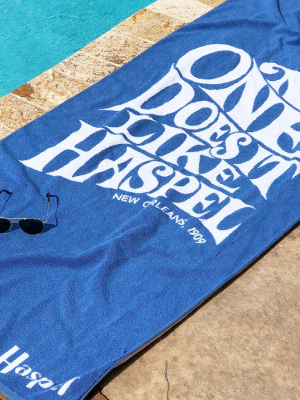 No One Does It Like Haspel Beach Towel