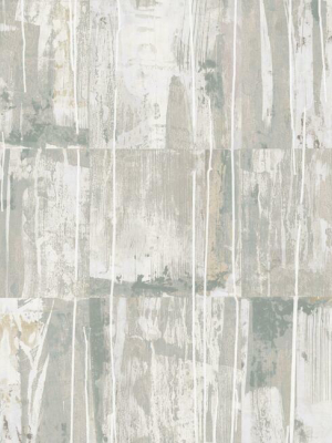Washout Peel & Stick Wallpaper In Neutral By Roommates For York Wallcoverings