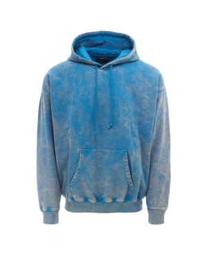 Diesel Acid-wash Effect Hoodie