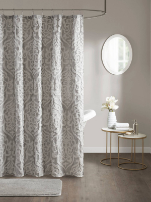 Eliot Jacquard Shower Curtain