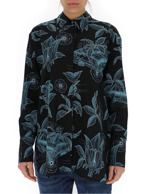 Givenchy Floral Schematics Shirt