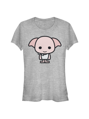 Junior's Harry Potter Dobby Kawaii Cutie T-shirt