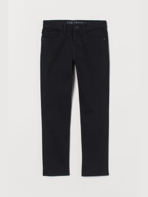 Slim Fit Twill Pants