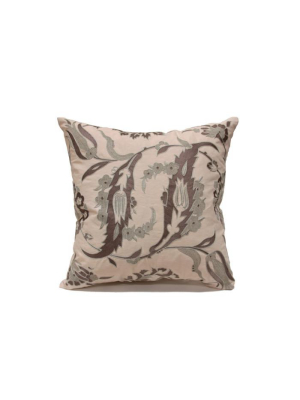 Saz Pillow In Vanilla & Grey Design By Bliss Studio