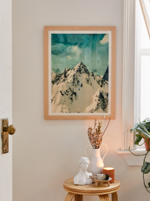 Nadja Snow Peak Art Print