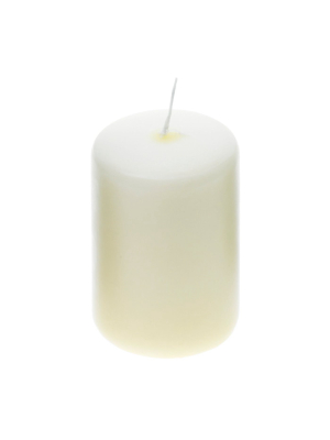 Ivory Pillar Candle 7cm X 15cm