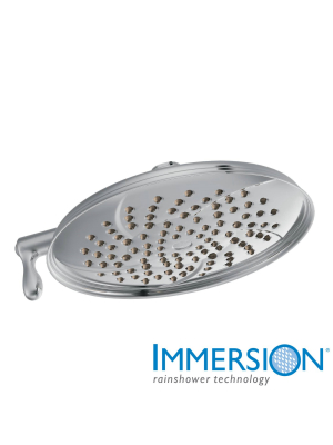 Moen S1311 Isabel 9" Multi Function Shower Head Only With 1/2" Connection