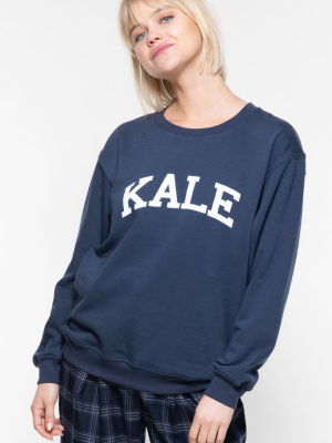 Kale Classic Sweatshirt - Navy