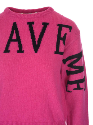 Alberta Ferretti Save Me Knitted Sweater