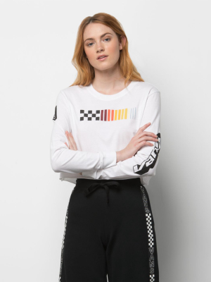 Hi Performance Long Sleeve Crop Tee