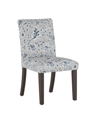 Dining Chair Indian Blockprint Gray - Threshold™