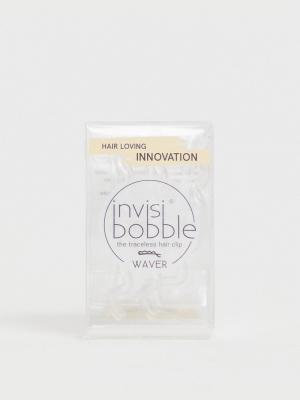 Invisibobble Waver Slide-lock Hair Clip - Crystal Clear