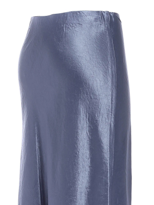 Max Mara Satin Midi Skirt