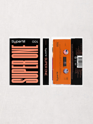 Superm - Superm The 1st Album "super One" Cassette Tape