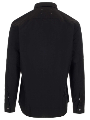 Maison Margiela Contrasting Stitch Pocket Shirt