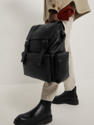 Explorer Leather Backpack