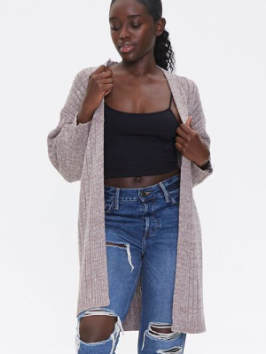 Ribbed Cardigan Sweater