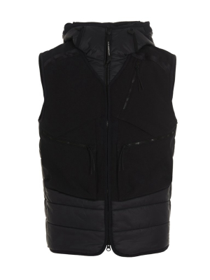 C.p. Company Hooded Zipped Gilet