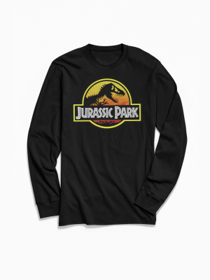 Jurassic Park Logo Long Sleeve Tee