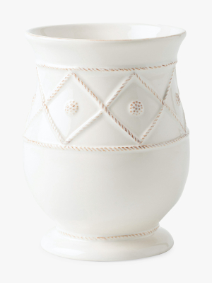 Berry & Thread Whitewash Utensil Crock