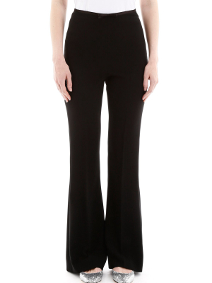 Miu Miu Faille Cady Flared Trousers