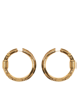 Carabiner Earrings (12111899-gold)