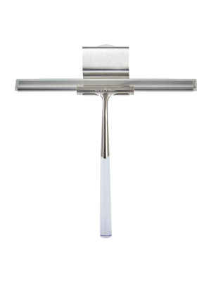 Linea Luxury Squeegee Brushed Nickel/ Stainless Steel - Better Living Products