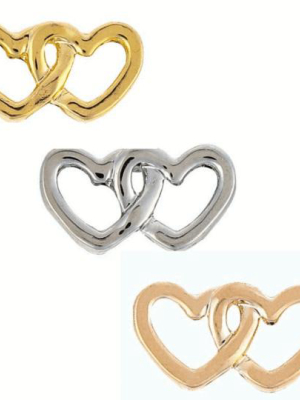 Double Hearts Charm