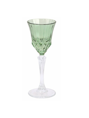 Vietri Regalia Deco Cordial - Green