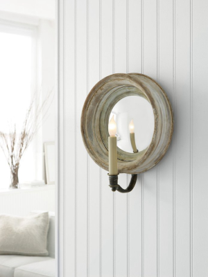 Chelsea Medium Reflection Sconce In Various Colors