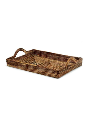 Rectangular Tray With Handles, Small