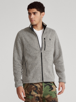 Fleece Mockneck Jacket