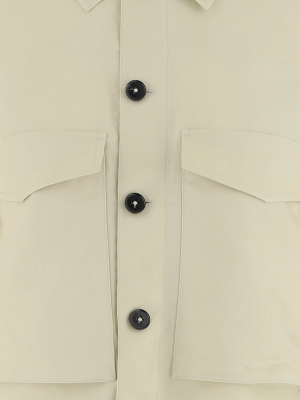 Jil Sander Single Breasted Shirt Jacket