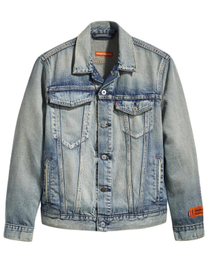 Heron Preston X Levi's Trucker Jacket Vintage Wash