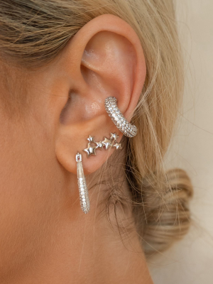 Stardust Studs - Silver