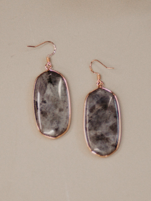 Natural Stone Earrings