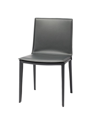 Nuevo Palma Dining Chair - Dark Grey